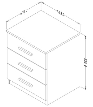 Beta Bedside Cabinet