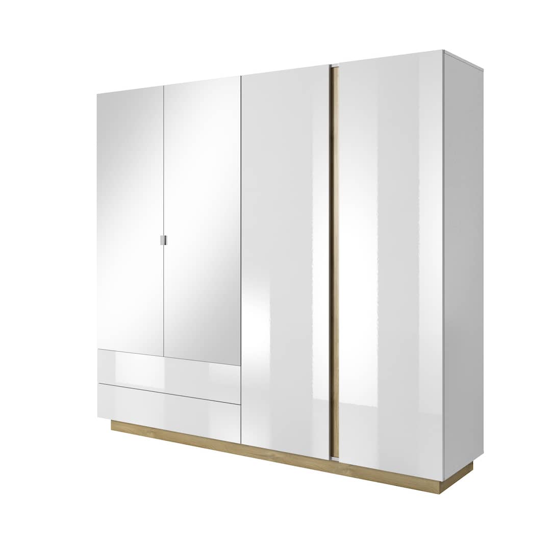 Husavík Hinged Door Wardrobe 220cm