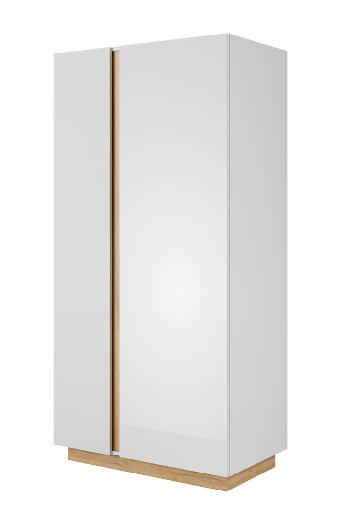 Husavík Hinged Door Wardrobe 97cm