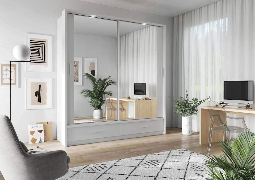 Sliding Door Wardrobe 200cm