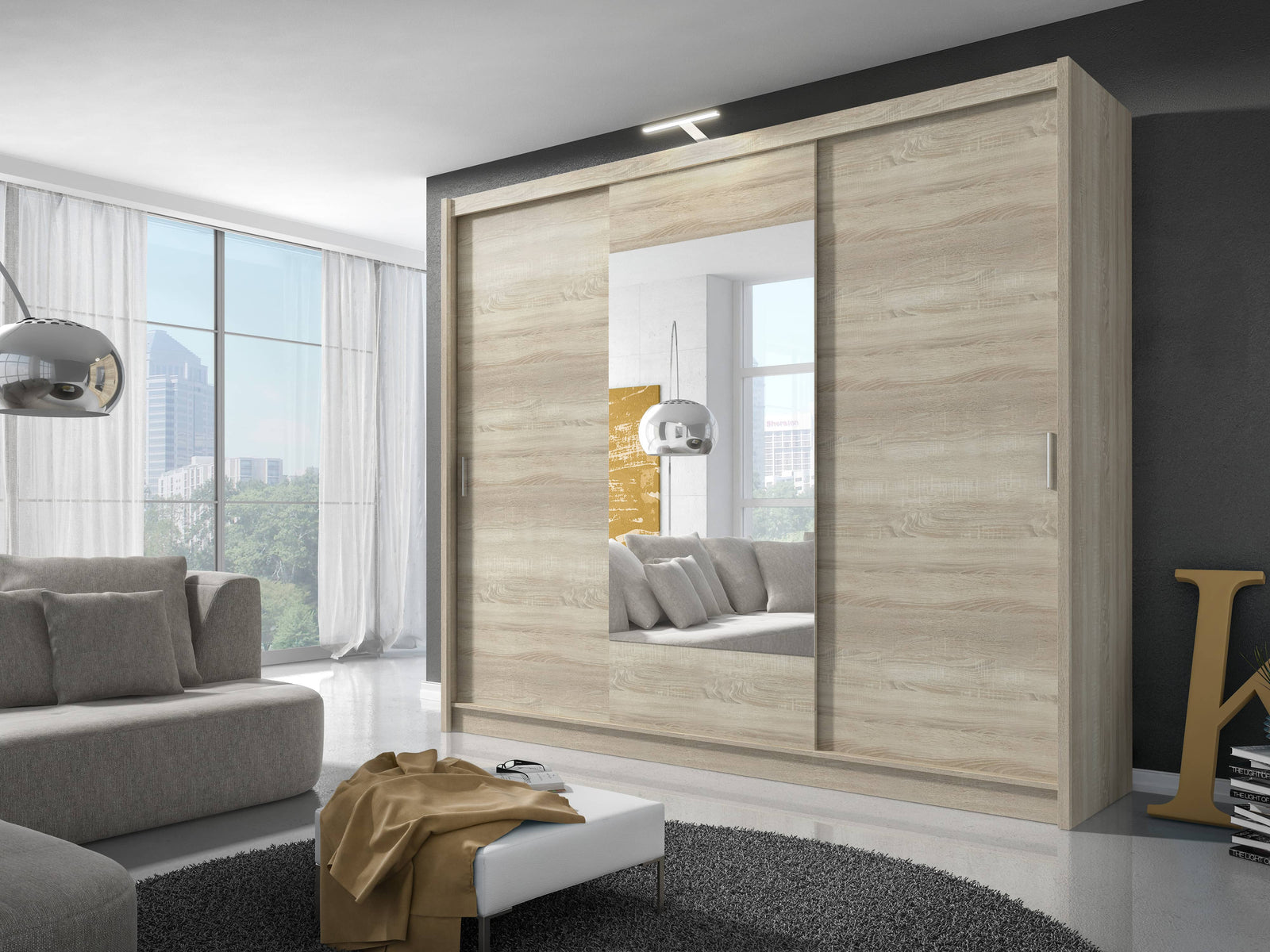 Wiki 250 Sliding Door Wardrobe 250cm
