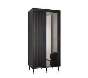 Mora II Sliding Door Wardrobe 100cm