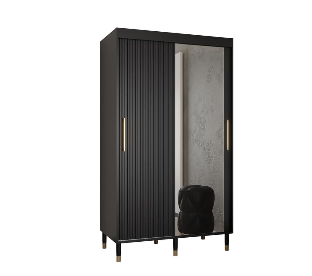 Mora II Sliding Door Wardrobe 120cm