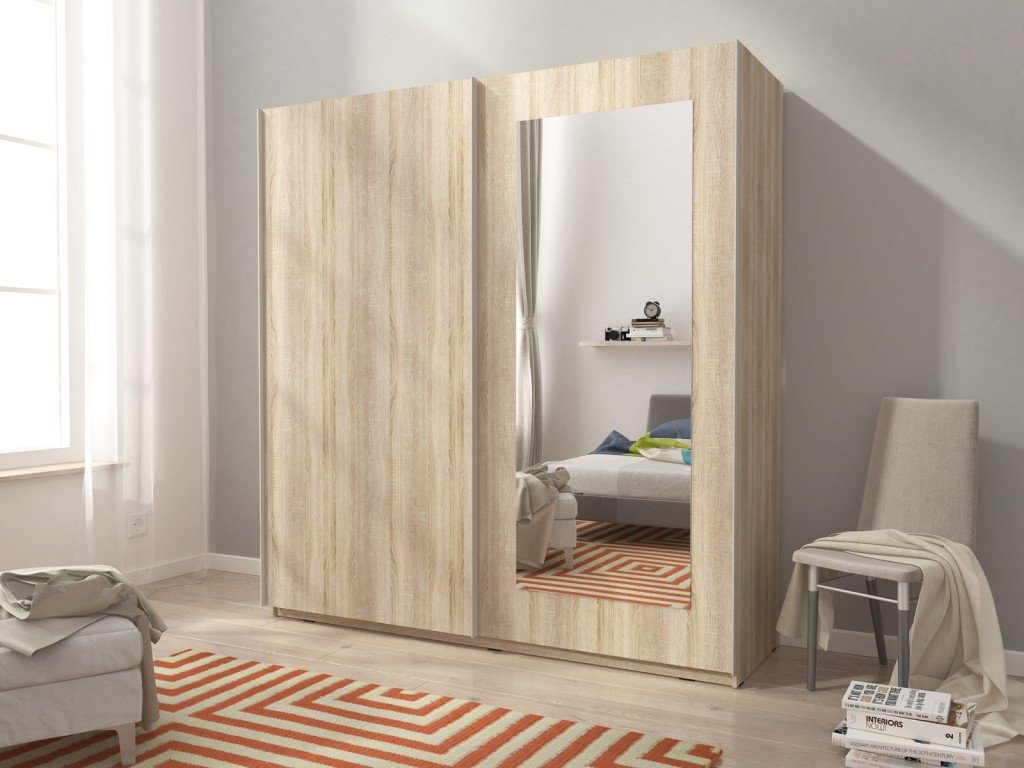 Mika 8 2 Sliding Door Wardrobe