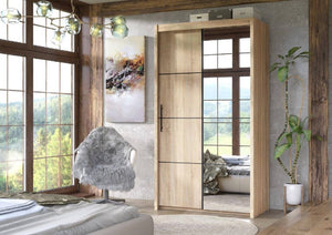 Inova Sliding Door Wardrobe 120cm